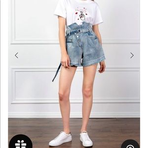 J ING US Bettie Belted Shorts